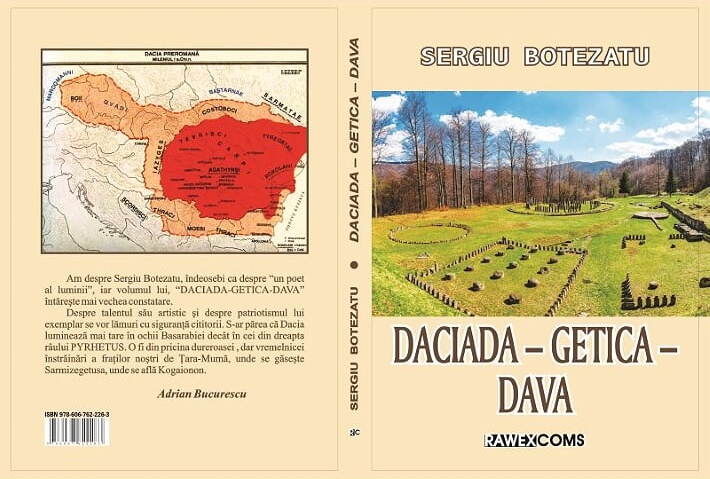 Coperta DACIADA-GETICA-DAVA, Sergiu Botezatu, 2020